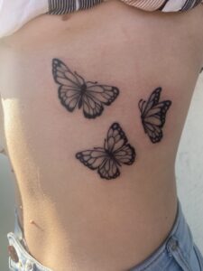 tatouage papillon